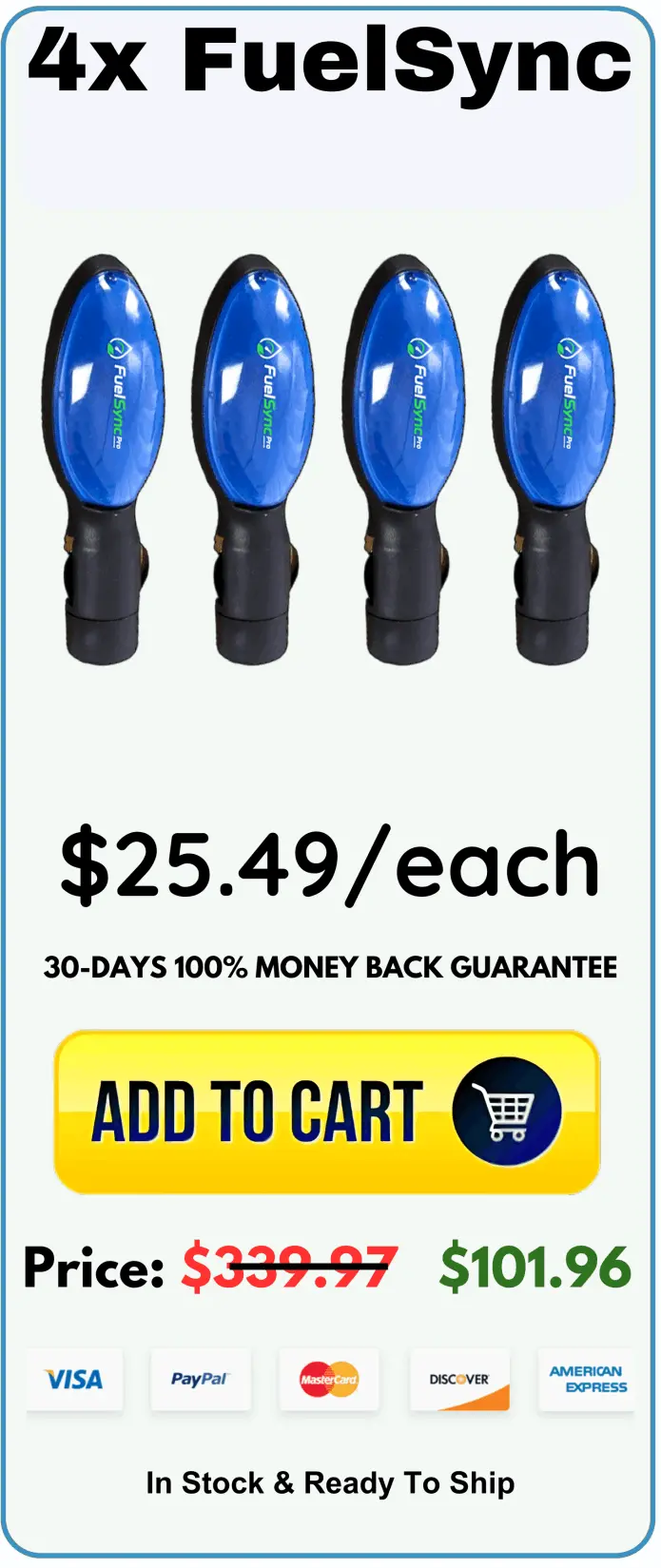 FuelSync offer package price 